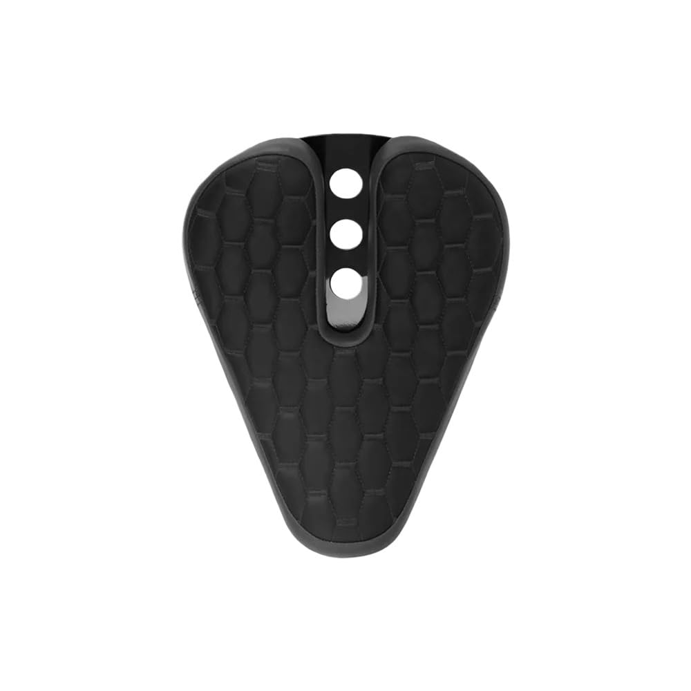 Cojín de asiento de cuero modificado para Sportster XL1200 y 883 acabado premium 7