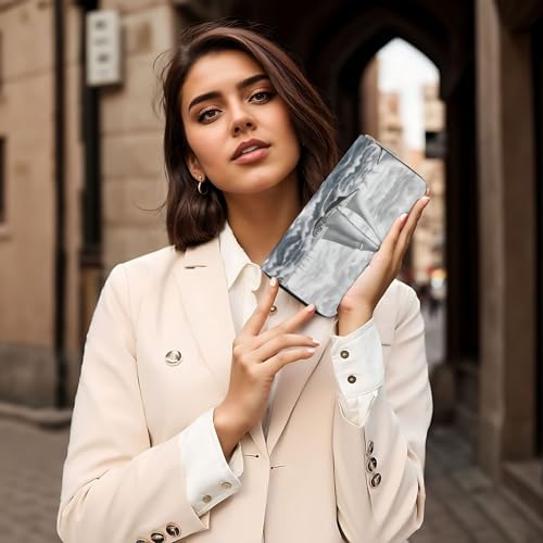 Ocean Sailing Print Womens Wallet, Ladies Credit Card Holder, Phone Wallet Purses, Long Clutch Hand Bag 7