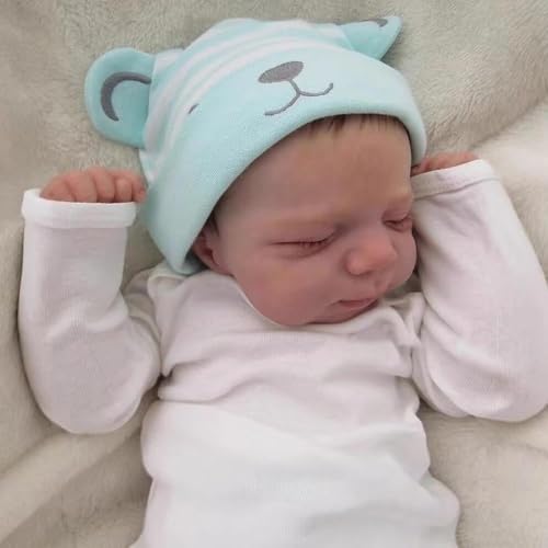 Muñeca Reborn Bebé Niña de Vinilo 18 Pulgadas con Accesorios miniatura 2
