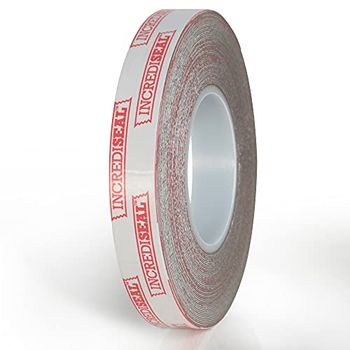 Incrediseal Double Sided Permanent Bond Mounting Servo Tape Gray 1/2" Inch X 18 Yd #TOP7