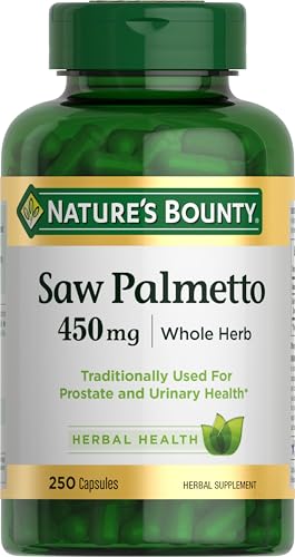 Nature's Bounty Saw Palmetto Support for Prostate and Urinary Hea...