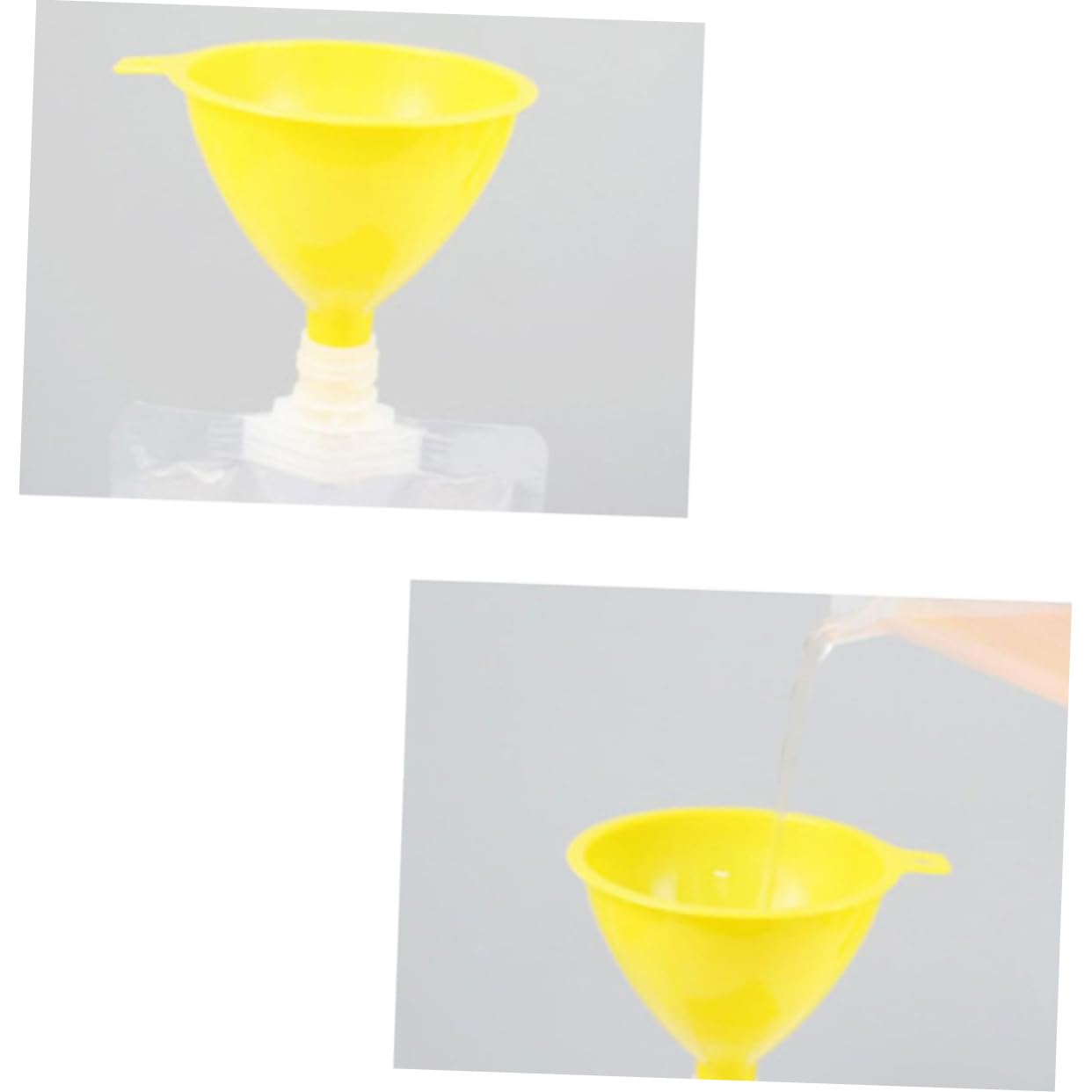 MOLUCKFU 50pcs Food Grade Plastic Flask Pouch Portable Drinks Bag Reusable Drink Carrier for Liquor Soybean Milk Juice