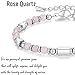 KONPJE Tiny Gemstone Beaded Bracelet for Women Natural Stone Sometimes You Forget You're Awesome Bracelet Faith Religious Jesus Bracelet Always Remember Friendship Bracelet Fashion Trendy Jewelry