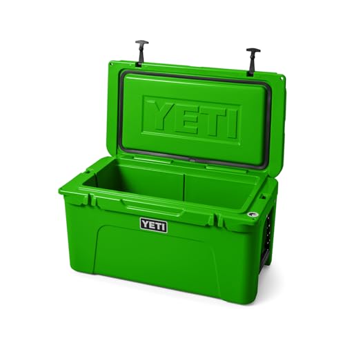 Image of YETI Tundra 65 Cooler | Rotomolded Portable Cooler Box, Fits 54 Cans or 16.8 kg Ice, PermaFrost Insulation, Tough Ice Cooler for Camping or Fishing
