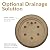 Sunnydaze 24-Inch Anjelica Large Plastic Pot for Plants - Outdoor Double-Walled Large Plastic Planter with Drillable Drainage Holes - Beige - 4pk