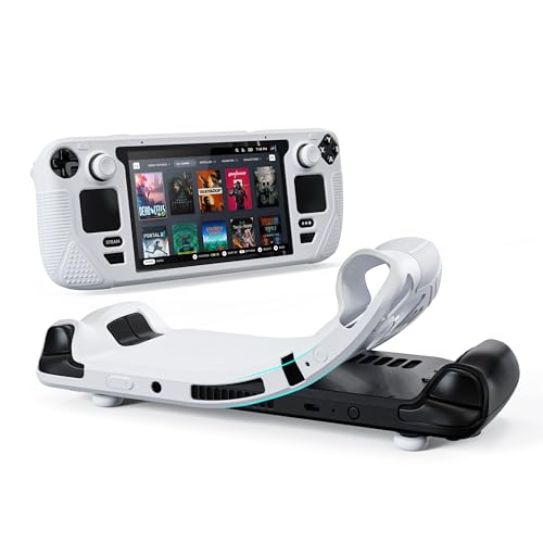 Syntech Protective Case Compatible with Steam Deck Accessories Console OLED/LCD, All-Round...