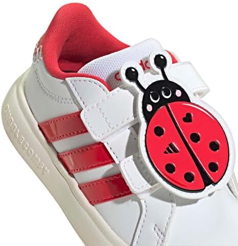 adidas Grand Court 3.0 Bubble Comfort Çocuk Beyaz Spor Ayakkabı - Görsel 7