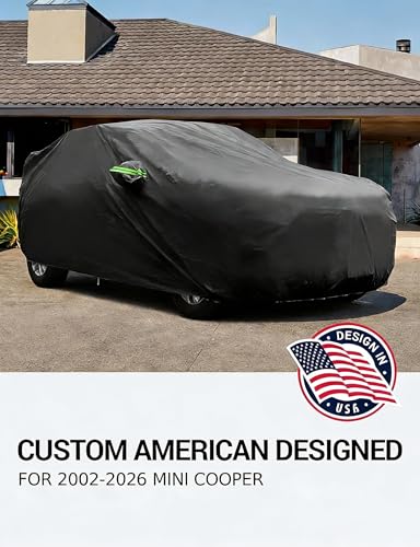 Image of Proadsy Custom Fit Car Cover for 2002-2026 Mini Cooper Waterproof Outdoor