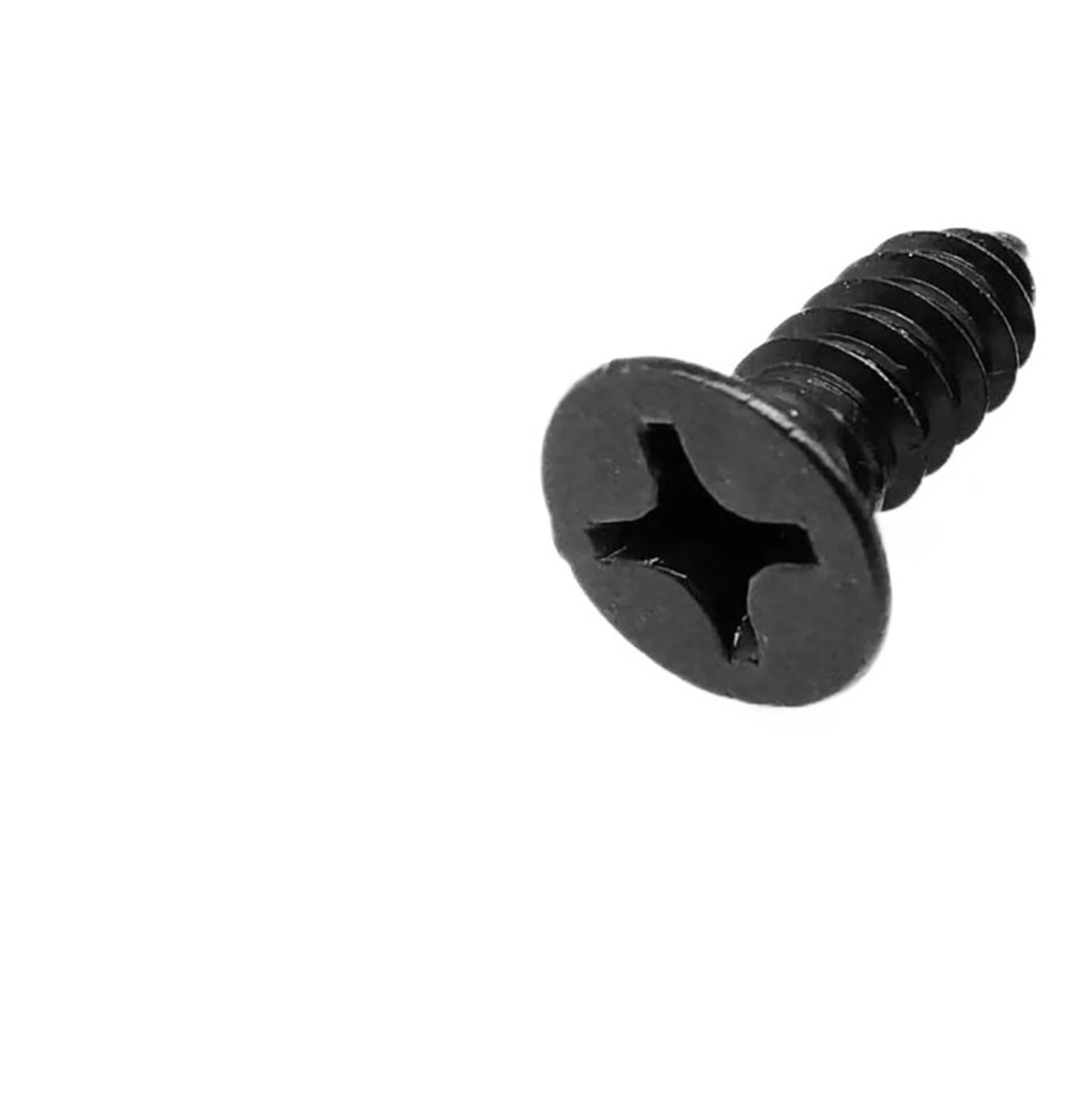 Vis auto-taraudeuses M2.5x10 anti-fendage en acier inoxydable cruciformes à tête plate