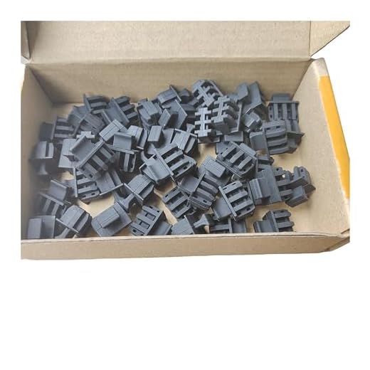 SVNXINGTII Capa antipoeira SFP SFP + Ethernet de 50 peças, tampa antipoeira para porta SFP SFP+, tampas de poeira de fibra ótica, plugues de poeira protetor de porta de comutador de rede, roteador, conversores de mídia, 14 mm x 12 mm x 17 mm