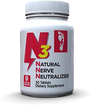 N3 Natural Nerve Neutralizer (30 Tablets) – Pain Relief Supplement & Neuropathy Support Formula for Women & Men – For Nerve Health, & for Neck, Foot, Hand, Leg, & Back Pain Relief – VitaSolutions, LLC