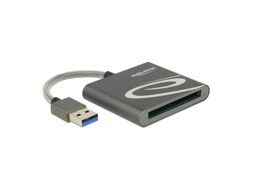 DeLOCK Lecteur de Carte USB 3.0 CFast 2.0 Anthracite