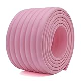 M2cbridge Multifunctional Furniture Edge Wall Corner Guard Desk Edge Cushion Bumper DIY 6.5 Ft (Candy Pink)