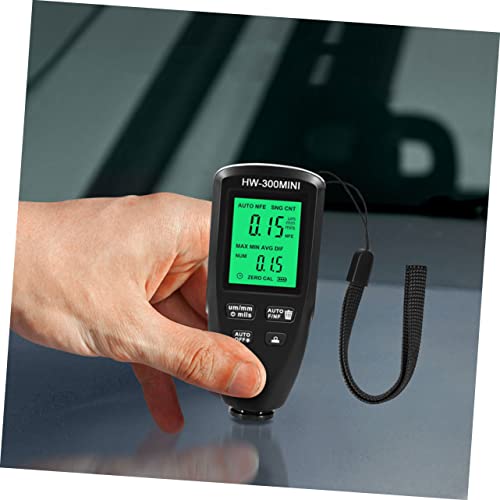 Medidor Digital de Espesor de Recubrimiento LIFKOME para Medición de Pintura Automotriz, Probador No Destructivo con Detección Automática de Sustrato para Capas de Pintura y Uso Industrial miniatura 3