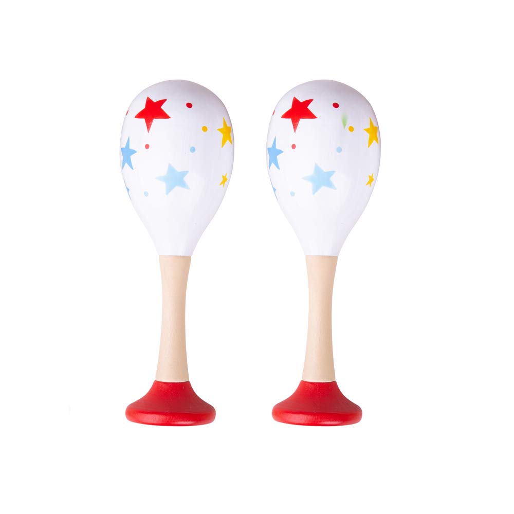 Bigjigs Toys Wooden Junior Maracas - Children's Musical Instruments — image 1