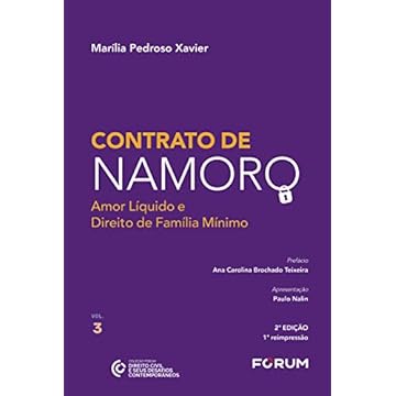 Capa do livro Contrato de namoro: Amor Líquido e Direito de Família Mínimo