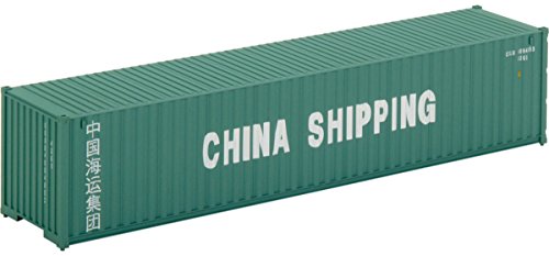 Walthers, Inc. Assembled China Shipping Corrugated Container, 40', Green/White
