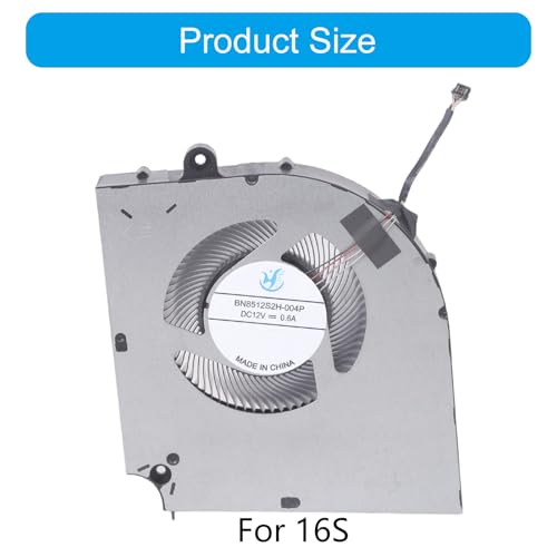 Ventilateur refroidissement ordinateur portable 16S 16K 2023 gestion - 3