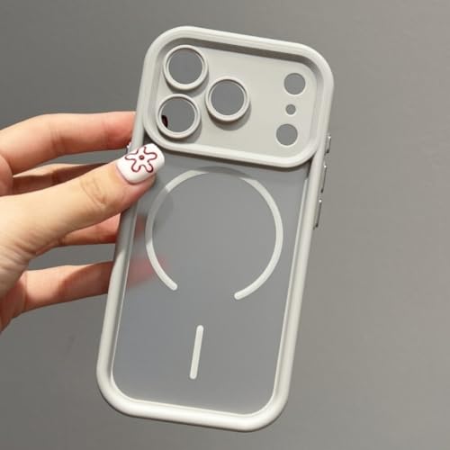 Coque magnétique iPhone 17 marron pour éviter la casse du verre - 2