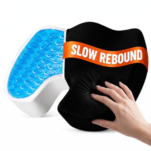 Braceability Dual Layer Gel and Memory Foam Cushion for Office Chair