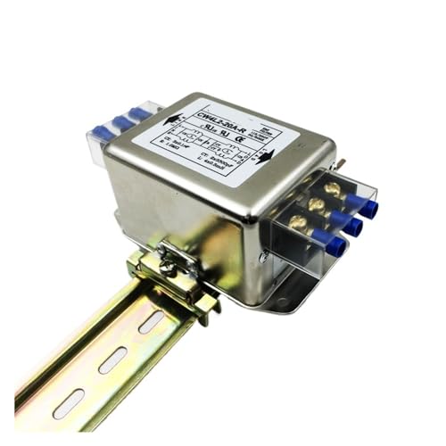 Filtre antiparasite 220V 10A à deux étages pour rail de guidage