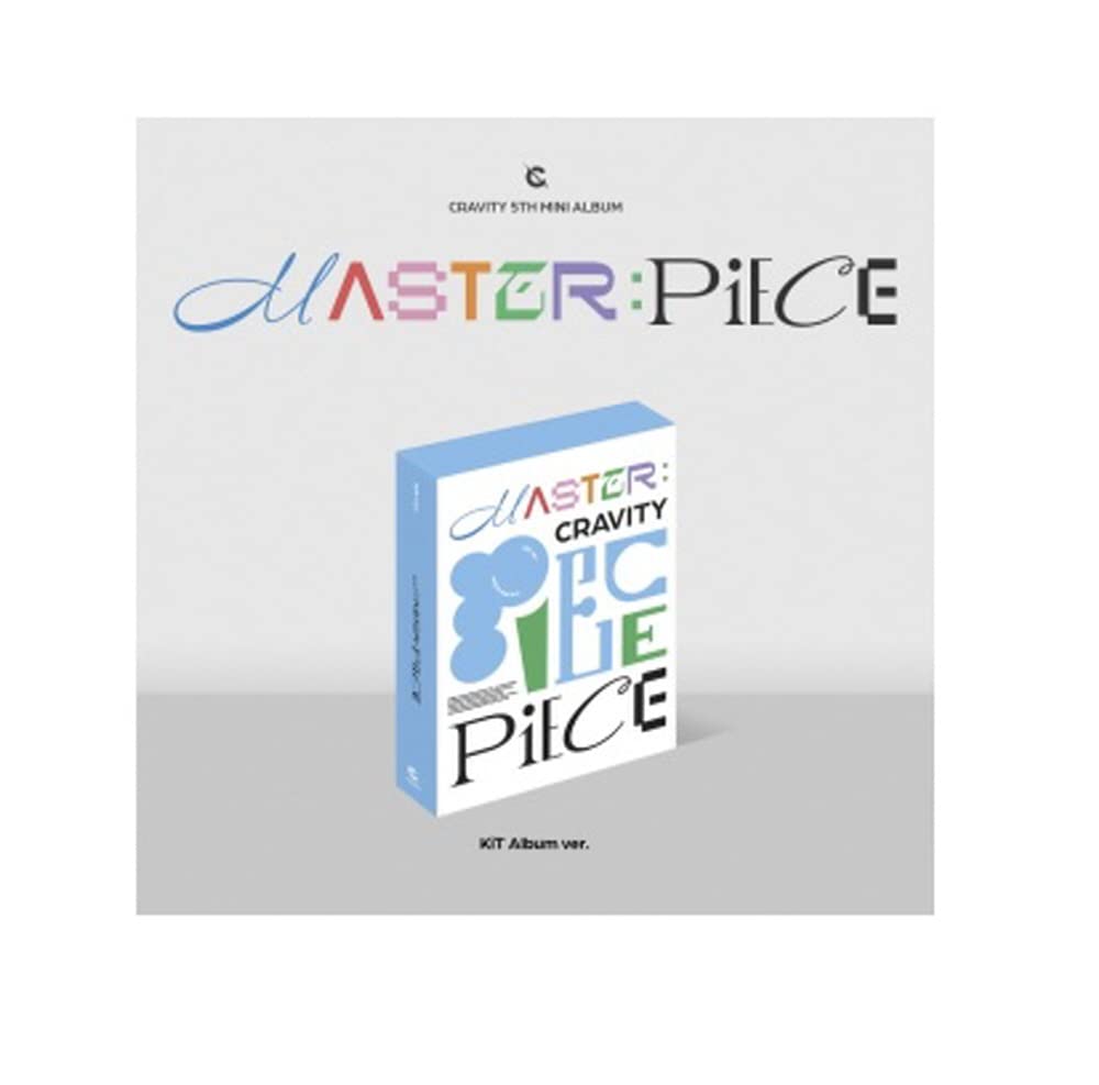 KiT Album CRAVITY Master:Piece avec photocards bonus pour une écoute haute fidélité