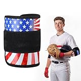 JolliLudo Baseball Batters Elbow Guard for Youth and Adult Flexible Softball Elbow Guard Baseball with Adjustable Strap