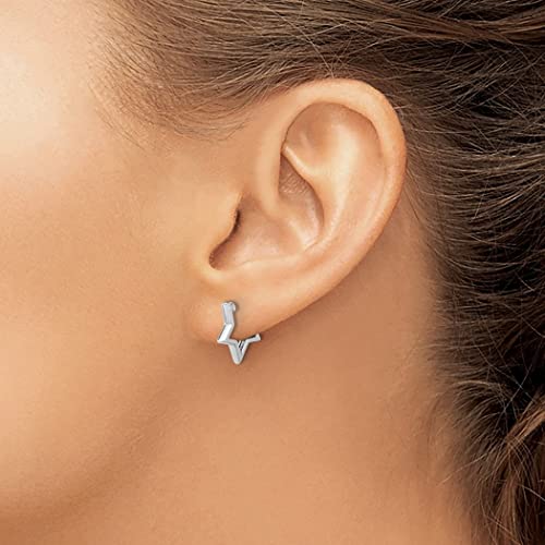 136mm-14k-White-Gold-Polished-Star-Pair-Of-Cuff-Earrings-Measures-1425x136mm-Wide-Jewelry-Gifts-for-Women