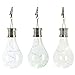 Produktbild Winkey Solarlampe, wasserdicht, drehbar, LED-Glühbirne, für Garten/Camping, klar