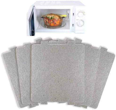 Piastre Di Mica Per Microonde - 5 Pezzi Universali, Resistente Al Calore, Facile Da Sostituire - Foto 12