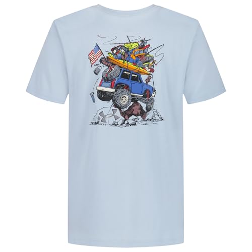 Image of Under Armour Boys' Short Sleeve Graphic T-Shirt, Soft & Comfortable, Outdoor Collection