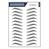 Bliss and Beyond USA | Microblading & Shading Tattoo | A combination of hair stoke and powdered brows | Non-toxic | Vegan friendly (Dramatic Los Angele, Black)