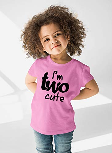 Image of 2nd Birthday Outfits for Toddler Girls im Two Cute Shirt Girl 2 Years Old Second Birthday