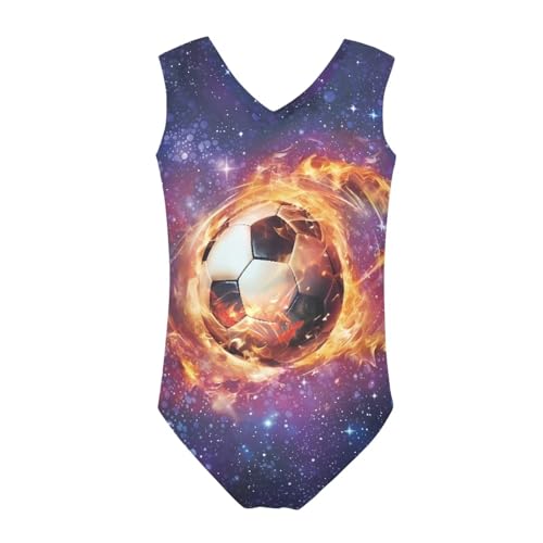 Image of One Piece Swimsuit Girls Kids Bathing Suit V Neck Wide Shoulder Strap Toddler Beach Swimwear for 3-14 Years
