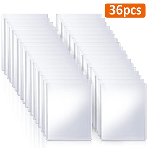 menu covers 85 x 11 36 pack 2 view restaurant menu covers all clear vinyl menu sleeves menu holder top-loading