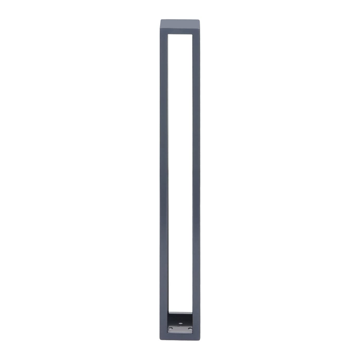 Mendler Fahrradbügel HWC-J80 87x10x13cm verzinkter Stahl - anthrazit