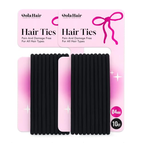 Image of Dolahair Hair Wax Stick - Flyaway Control and Styling Pomade for Kids, Women, and Men - Accessorie Slick Back Hair Brush Kit Hair Bun Maker 20 Pcs Hair Ties (Pack of 3)