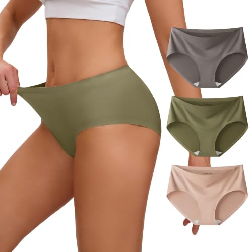 Image of INNERSY Women's Underwear Smooth Hipster Panties 3-Pack