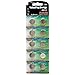 Dantona Valuepak Energy AG12 Silver Oxide Button Cell Batteries, 10 Pk