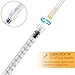 100 Pack 1ml Syringes with Needle - 25G, 1.0 inch Needle Luer Lock Syringe Individually Packaged (1mL-25G, 100)