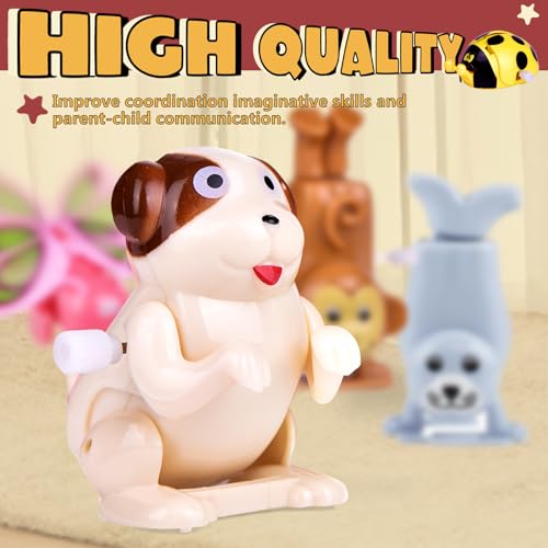 fun little toys wind up toys 25 pcs assorted animal toys for kid party favors pinata filler carniva prizes classroom incentive reward contents and color may vary