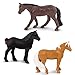 Safari Ltd. Horse Lovers TOOB - 8 Figurines: Gypsy Vanner, Clydesdale, Arabian, Percheron, Quarter, Palomino, Cowboy, Cowgirl - Educational Toy Figures For Boys, Girls & Kids Ages 3+