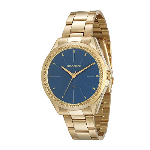 Relogio Mondaine Feminino Ref: 53538lpmvde2 Fashion Dourado