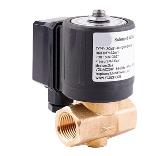 Électrovanne ZCM81 pour réguler le débit de gaz de combustion normalement fermé - 2