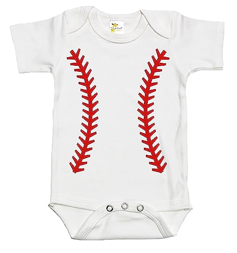 Baby Bodysuit - Baseball Custom Personalized Double Sided Jersey Name and Number3
