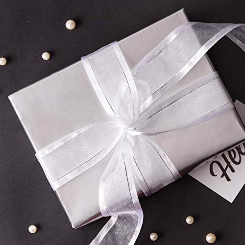 Image of Matte Gold Wrapping Paper Roll, Pack of 20 Inch X 5 m)
