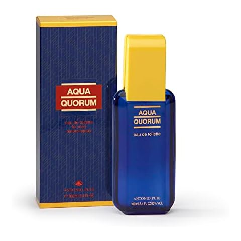 Quorum Antonio Puig Aqua for Men Edu de Toilette Spray, 3.4 Ounce Cover