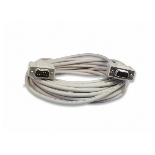 25 Foot DB9 Male/Female Extension Cable