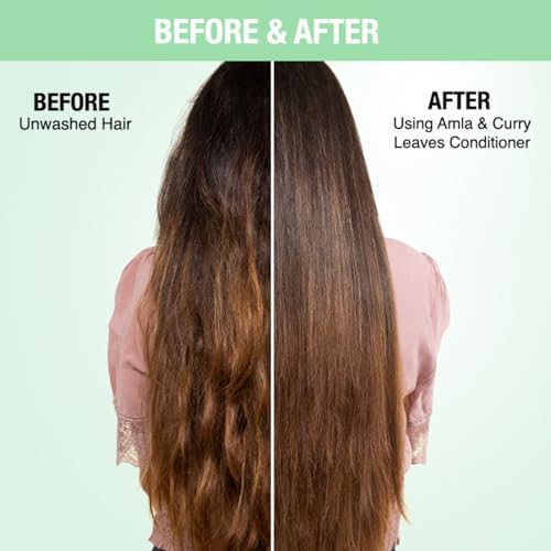 Nykaa Naturals Conditioner - Amla And Curry Leaves For Women 6.08 Oz Conditioner - 5