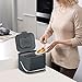 Joseph Joseph Intelligent Waste Compost Bin Food Waste Caddy with Odor Filter and Ventilation, 1 gallon / 4 liters, Graphite